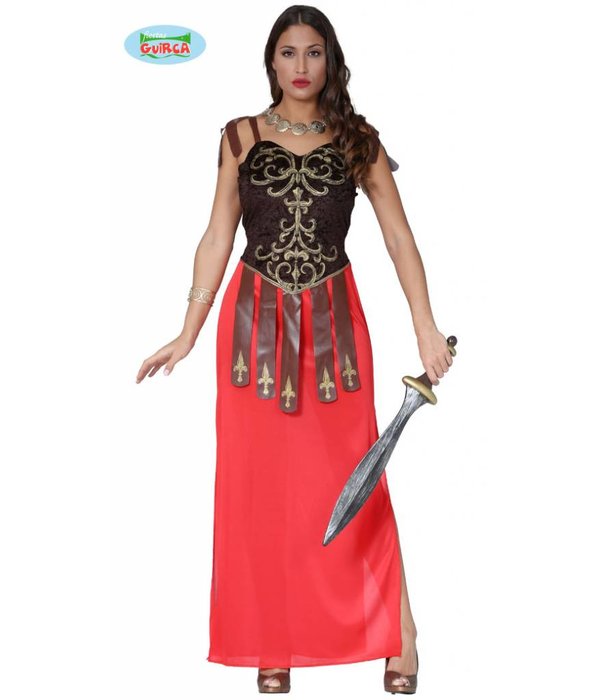 Spartaanse dameskostuum middeleeuwen