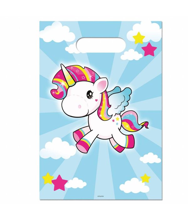 Eenhoorn Uitdeelzakjes - 8 stuks