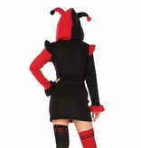 Sexy Harlekijn Vrouw Kostuum