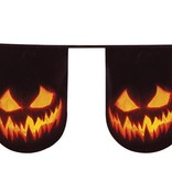 Vlaggenlijn Creepy Pumpkin dubbelzijdig (6 m)