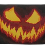 Vlag Creepy Pumpkin (90 x 150 cm)