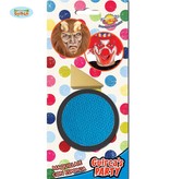 Licht Blauwe schmink met sponsje