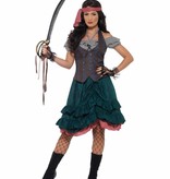 Piraten outfit dames Bonny luxe