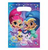 Shimmer and Shine party traktatiezakjes 8 stuks