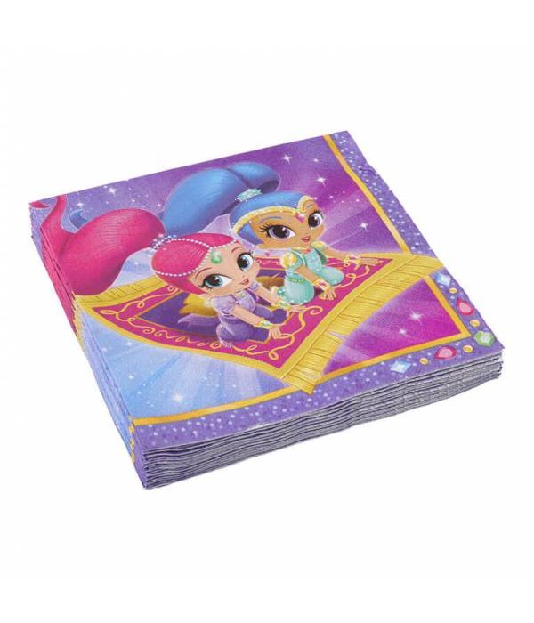 Shimmer and Shine servetten party 20 stuks