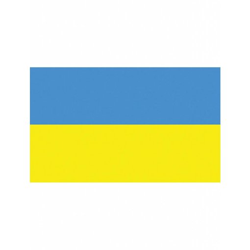 Vlag Oekraïne  90x150 cm