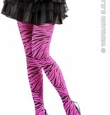 Panty zebraprint roze