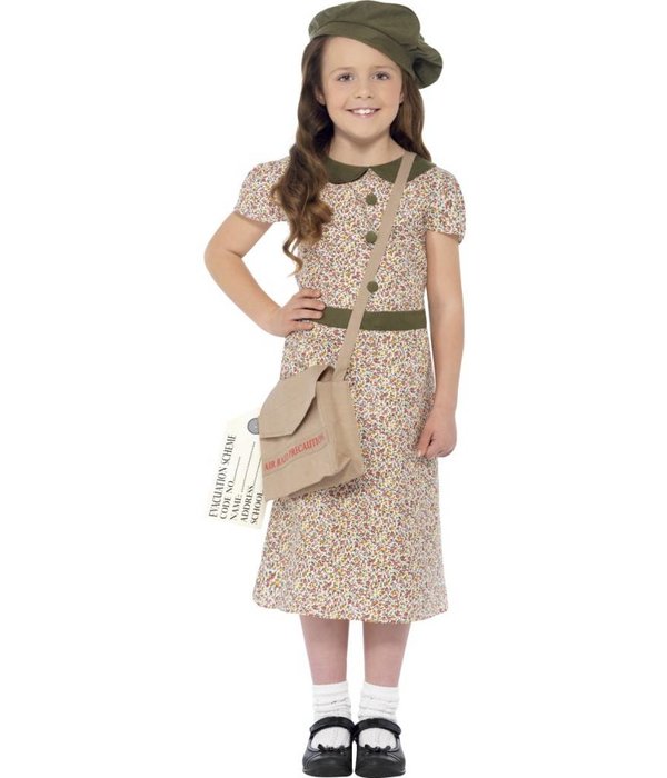 Jaren 40 Oorlogsmeisje kostuum