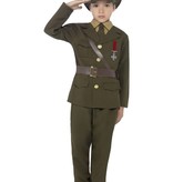 Leger Officier kostuum kind