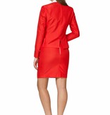 Gala kostuum rood dames