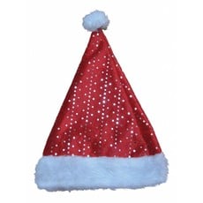 Kerstmuts met glinsteringen