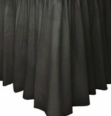 Tafelrok zwart 73x426cm