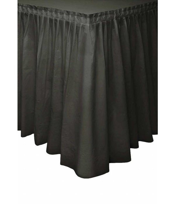 Tafelrok zwart 73x426cm