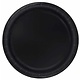 Zwarte feestborden 16 stuks
