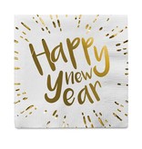 Set 12 Servetten 'Happy New Year' (33 x 33 cm)