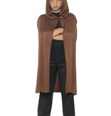 Cape met capuchon kind bruin