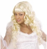Blonde dames pruik Angelica