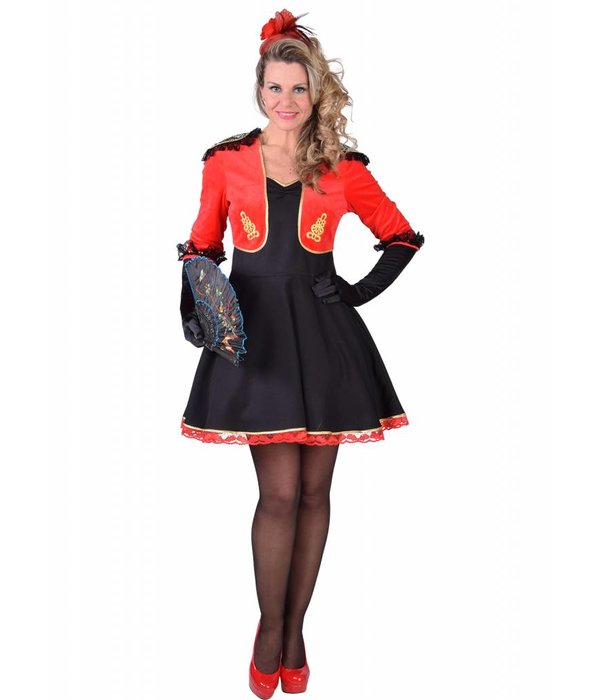 Spaanse Jurk Kort Vrouw