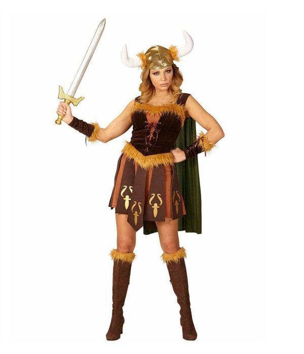 Viking Sigursdottir Vrouw Kostuum