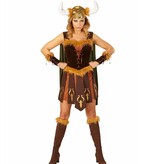 Viking Sigursdottir Vrouw Kostuum