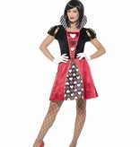 Rode Koninginnenjurk Harten Vrouw