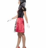 Rode Koninginnenjurk Harten Vrouw