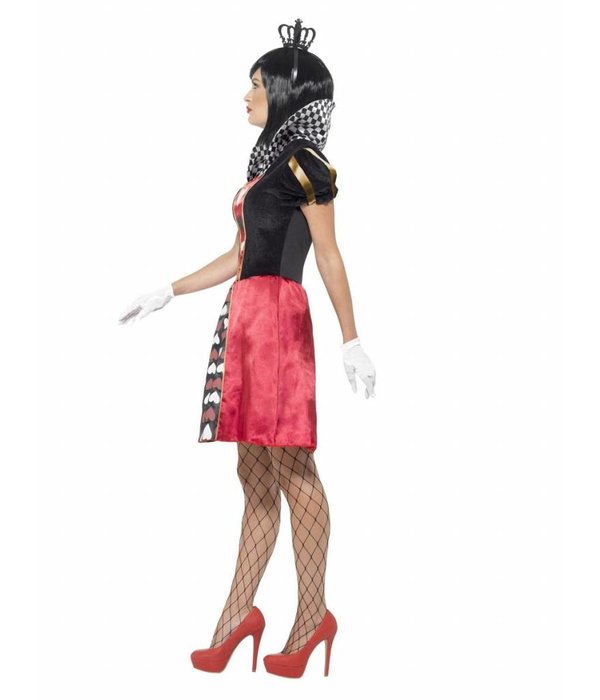 Rode Koninginnenjurk Harten Vrouw