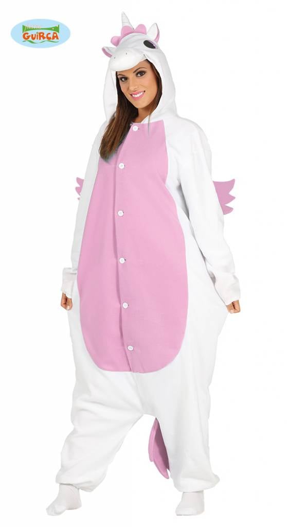 Onesie Unicorn Pyjama Vrouw Roze