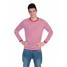 Rood/Wit gestreept shirt