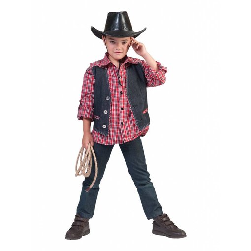 Cowboy Denim Gilet Kind Jongen