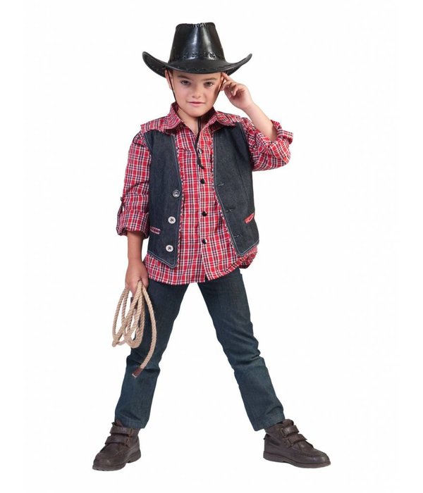 Cowboy Denim Gilet Kind Jongen