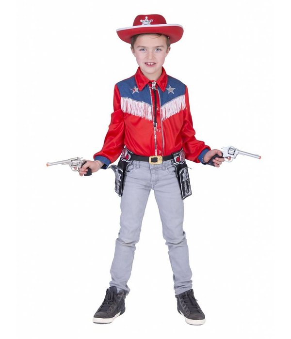 Cowboy Shirt Twee Sterren Jongen