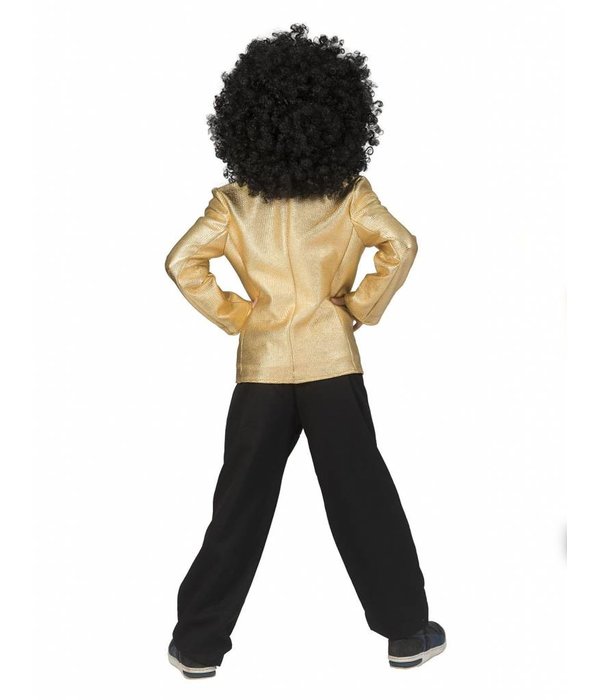 Disco Popster Jas Kind - Goud