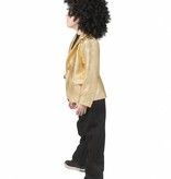 Disco Popster Jas Kind - Goud