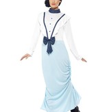 Posh Victoriaanse dame kostuum