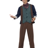 Arme Victoriaanse man kostuum