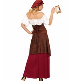 Taveerne Meid Vrouw Kostuum
