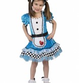 Alice In Wonderland Meisje Jurk