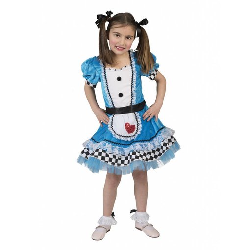 Alice In Wonderland Meisje Jurk