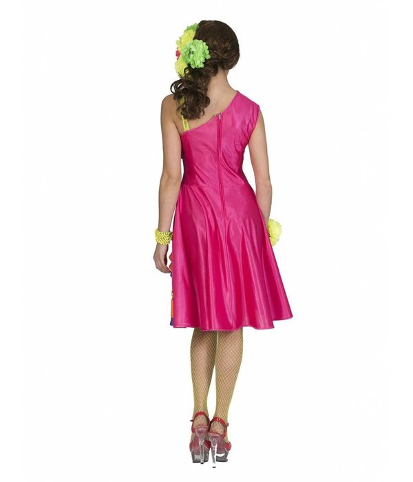 Caribisch Carnaval Kleuren Jurkje Vrouw