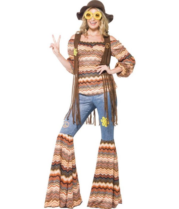 Harmonie Hippie kostuum vrouw