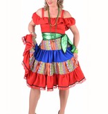 Mexicaanse Jurk Klassiek Rood