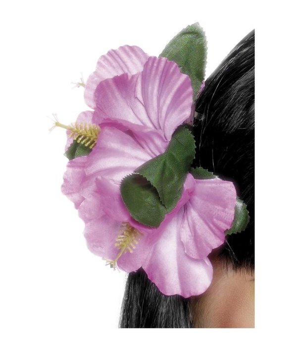 Hawaii haarclip roze