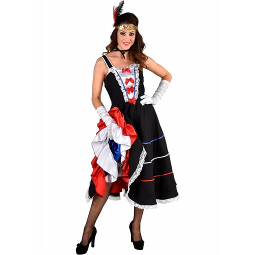Franse Can Can Jurk Vrouw