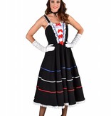 Franse Can Can Jurk Vrouw