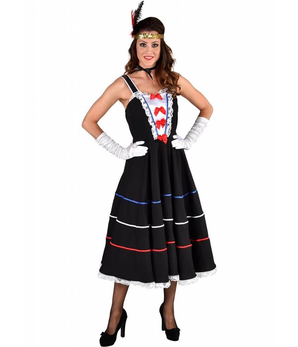 Franse Can Can Jurk Vrouw