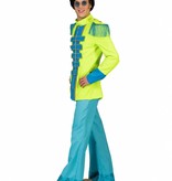 Neon Beatles jas heren groen