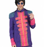 Neon Beatles jas heren paars