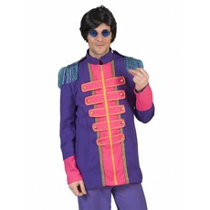 Neon Beatles jas heren paars