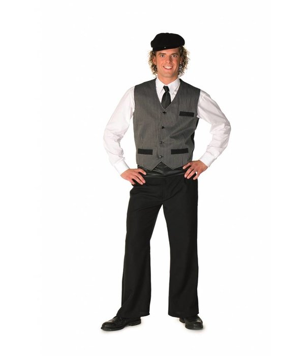 Gilet Boer Krijtstreep Man